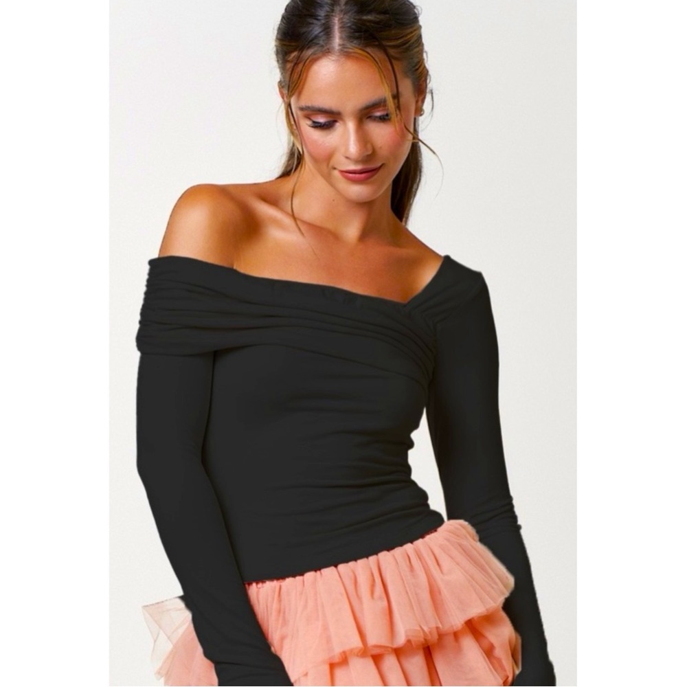Asymmetrical Off The Shoulder Top NWT